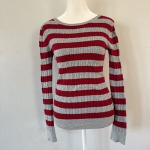 GAP Y2K Striped Long Sleeve Shirt